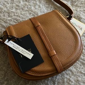 NWT Italian leather crossbody purse